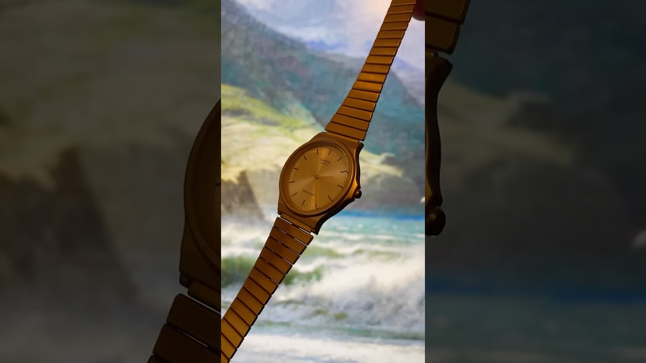 💛 Golden Analog Casio MQ-24 