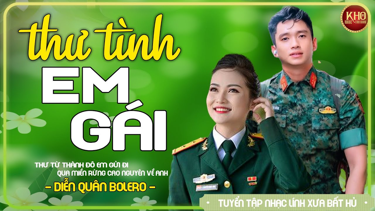 [04/08] THƯ TÌNH EM GÁI ➤ LK Nhạc Lính 1975 Bất Hủ Vượt Thời Gian | GIỌNG CA VÀNG DIỄN QUÂN