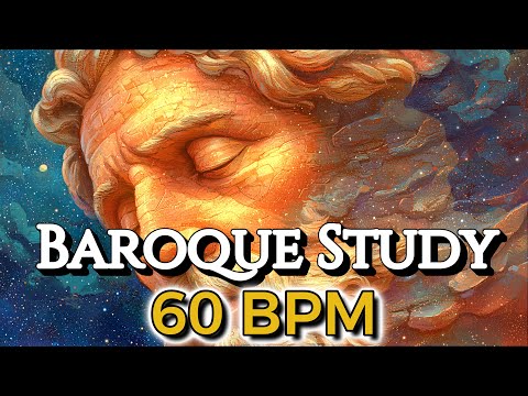 Calm Baroque | 60 BPM Classical Music for Focus, Study & Brain Power