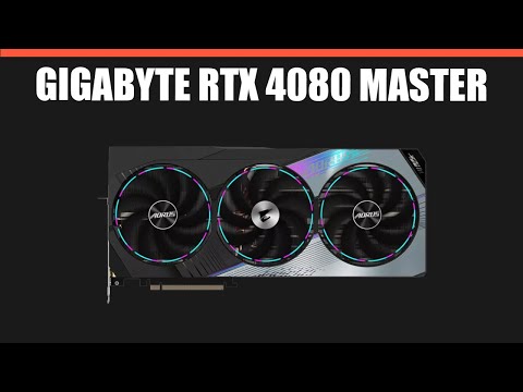 Видеокарта GIGABYTE RTX 4080 MASTER