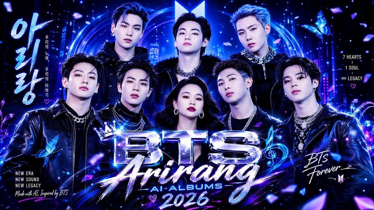 BTS AI Music Collection 2026 💜 Arirang Edition | Ultimate K-Pop