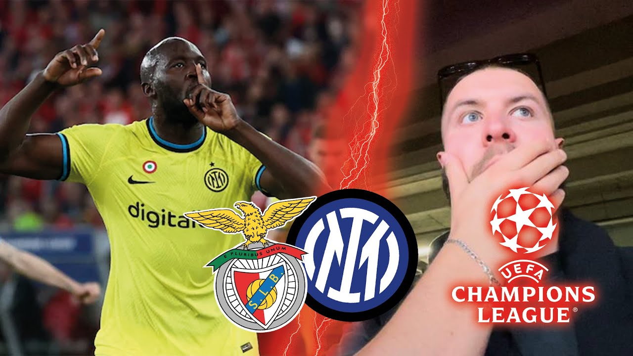 🦅 Benfica Lissabon vs. Inter Mailand 🐍 - UEFA Champions League Stadion VLOG 🏟️⭐