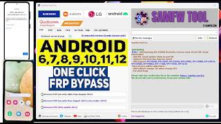 Samsung Frp Bypass One Click Free | SAMFW FRP Tool Bypass Samsung Frp Bypass One Click Free | SAMFW FRP Tool Bypass