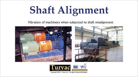 1-8 Vibration on Misaligned Machinery