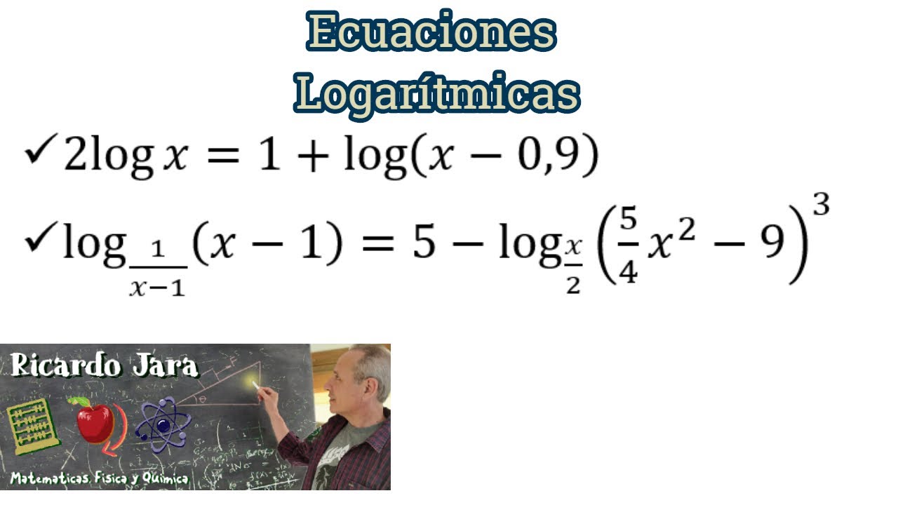 Ecuaciones con Logaritmos YouTube
