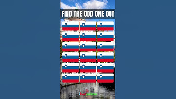 CAN YOU FIND THE ODD ONE OUT?? PT.6 #flag #quiz #challenge #shorts