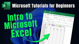 Windows 11 Tutorials for Beginners: Introduction to Microsoft Excel