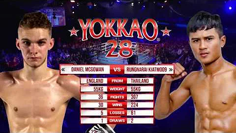 YOKKAO 28 KO: Rungarai Kiatmoo9 (Thailand) vs Dani...