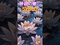 【奇跡の周波数528Hz】聞き流すだけで奇跡を引き寄せる特別な周波数の魔法 #開運 #ソルフェジオ周波数 #金運 #ヒーリングミュージック