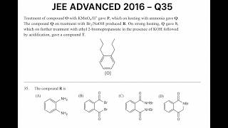 JEE ADVANCE 2016 (Paper 2, Q35)