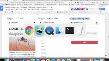 2.12 getting started with widget editors - graduate webdev summer 1 2017