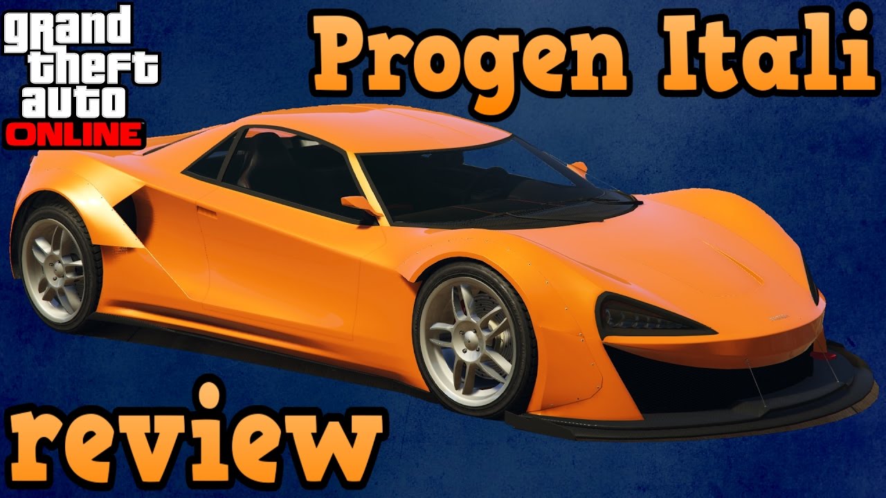 GTA online guides - Progen Itali review