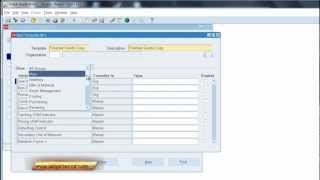 INV Item Copy Template, Oracle Applications Training