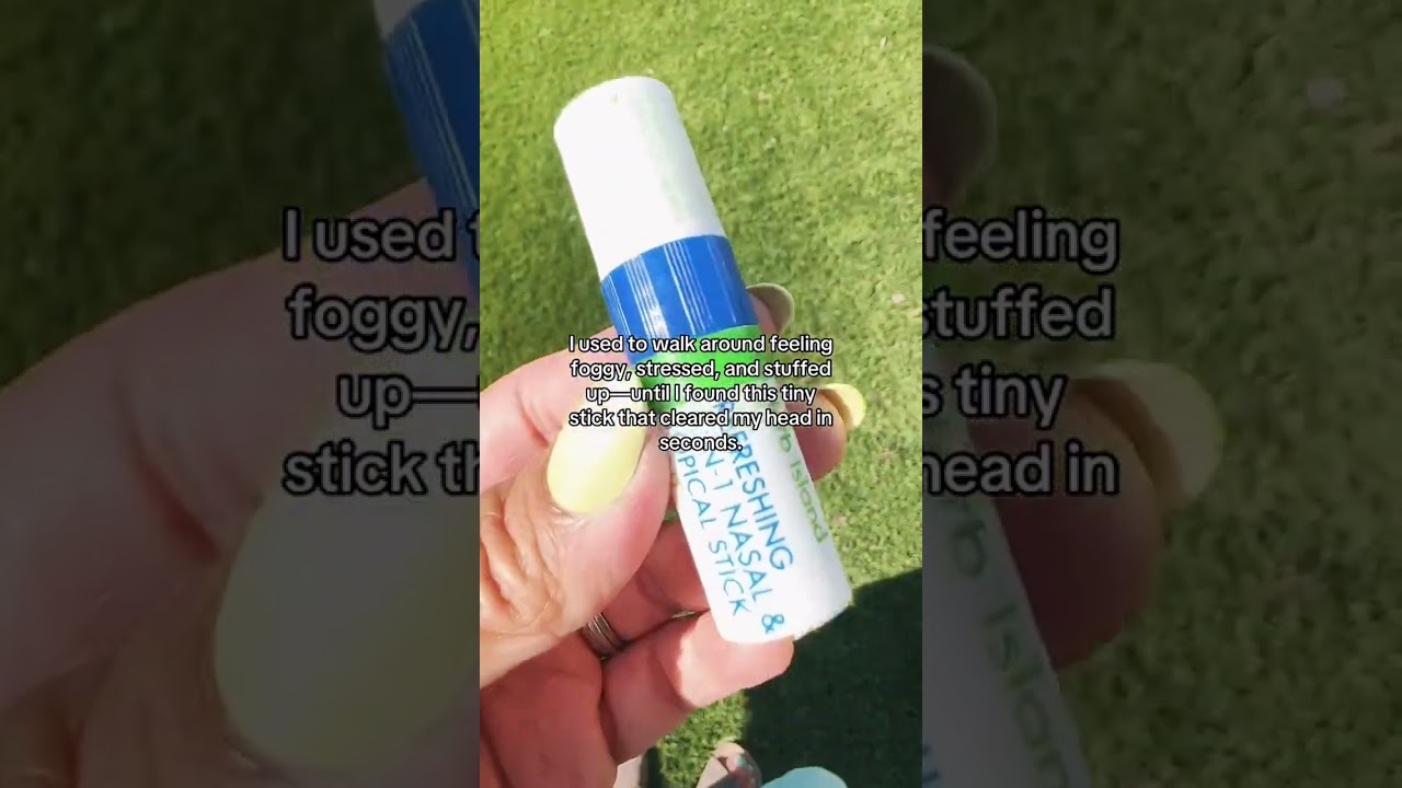 Herb island nasal sticks! They’re so strong and work well! 