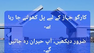 Watch This Massive Ship Pass Under a Bridge!