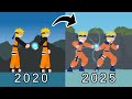 5 years diference Stickman Animation