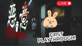 🔴 SCARIEST GAME First Playthrough - Dread Neighbour! :')