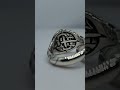 Clocks and Colours AEON RING GUIDE RING AND ALL APOLOGIES #youtubeshorts #rings #silver