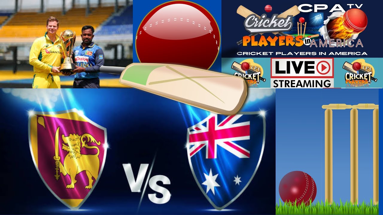 Sri Lanka VS Australia 2025 Live | Scores SL vs Aus Livestream | Cricket Players in America CPA TV