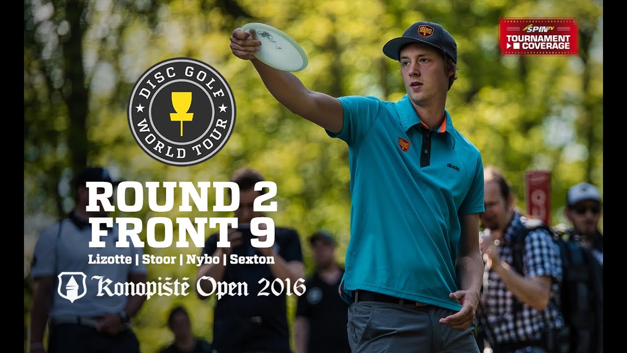 2016 Konopiste Open: Round 2, Front 9 (Lizotte, Stoor, Nybo, Sexton)