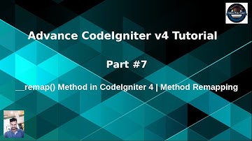 Advance CodeIgniter 4 Framework Tutorials #7 __remap() Method in CodeIgniter | Method Remapping