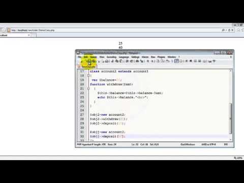 PHP Tutorial in Hindi Urdu 96 PHP OOP Inheritance 3 3