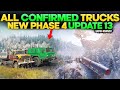 New Phase 4 Update 13 All New Confirmed Updated Vehicles in SnowRunner You Need to Know