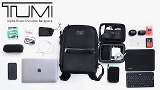 TUMI Alpha Bravo Dynamic Backpack Review | Perfect business travel backpack for all your essentials