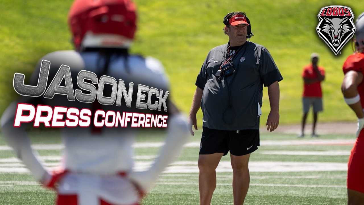 UNM Football - 2026 - Jason Eck Press Conference - Central Michigan