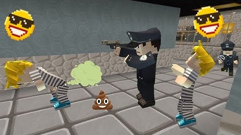 JAILBREAK FUNNY MOMENTS 😂 - Blockman Go