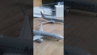 unboxing a b737 800 NG models from scale model store.
