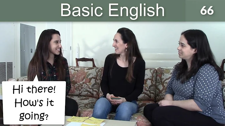 Lesson 66  Basic English with Jennifer  Everyday G...