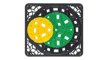 Almaaz - intersecting circles puzzle