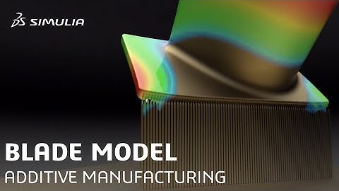 Advanced Visualization & Realistic Rendering | Crack Simulation on a Blade | Additive Manufacturing