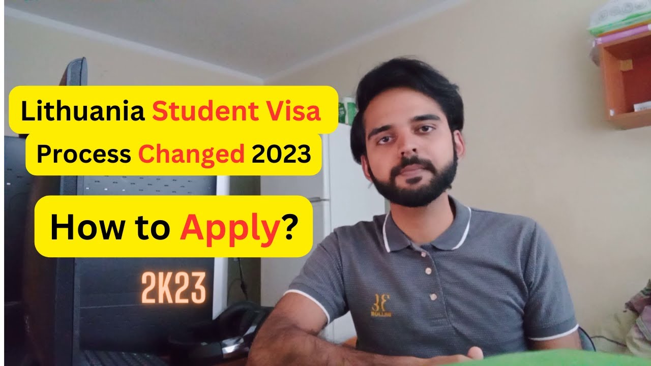 How to Apply Lithuania Student visa | Process UPDATED 2023 | Lithuania Student Permit