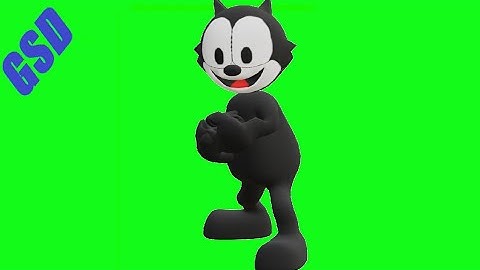 Felix The Cat Green Screens