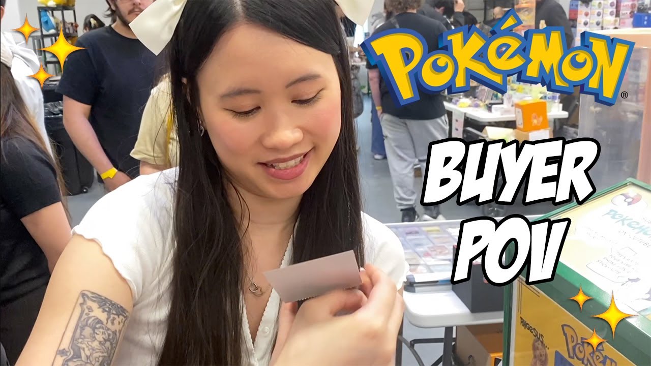 Pokemon Card Show in Vancouver, Canada (Buyer POV) | Collector's Fest Vlog ✨