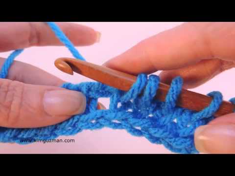 Tunisian Crochet: Twisted Knit Stitch