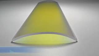 UV reflection quartz arc coated glass cold mirror reflector Asymmetry 50*250*2mm