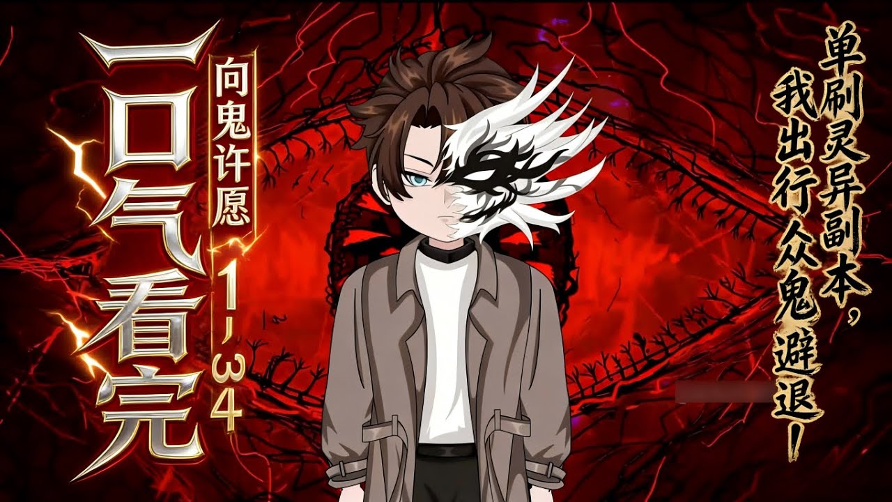 一口气看完《向鬼许愿》1-34 集体失踪的学校。为鬼服务的公司。飘满怨灵的城市。颠倒阴阳的哭山…灵异泛滥的时代，顾山拥有一台恐怖许愿机，能碾碎任何灵异事件。却也会刻下更深的绝望！