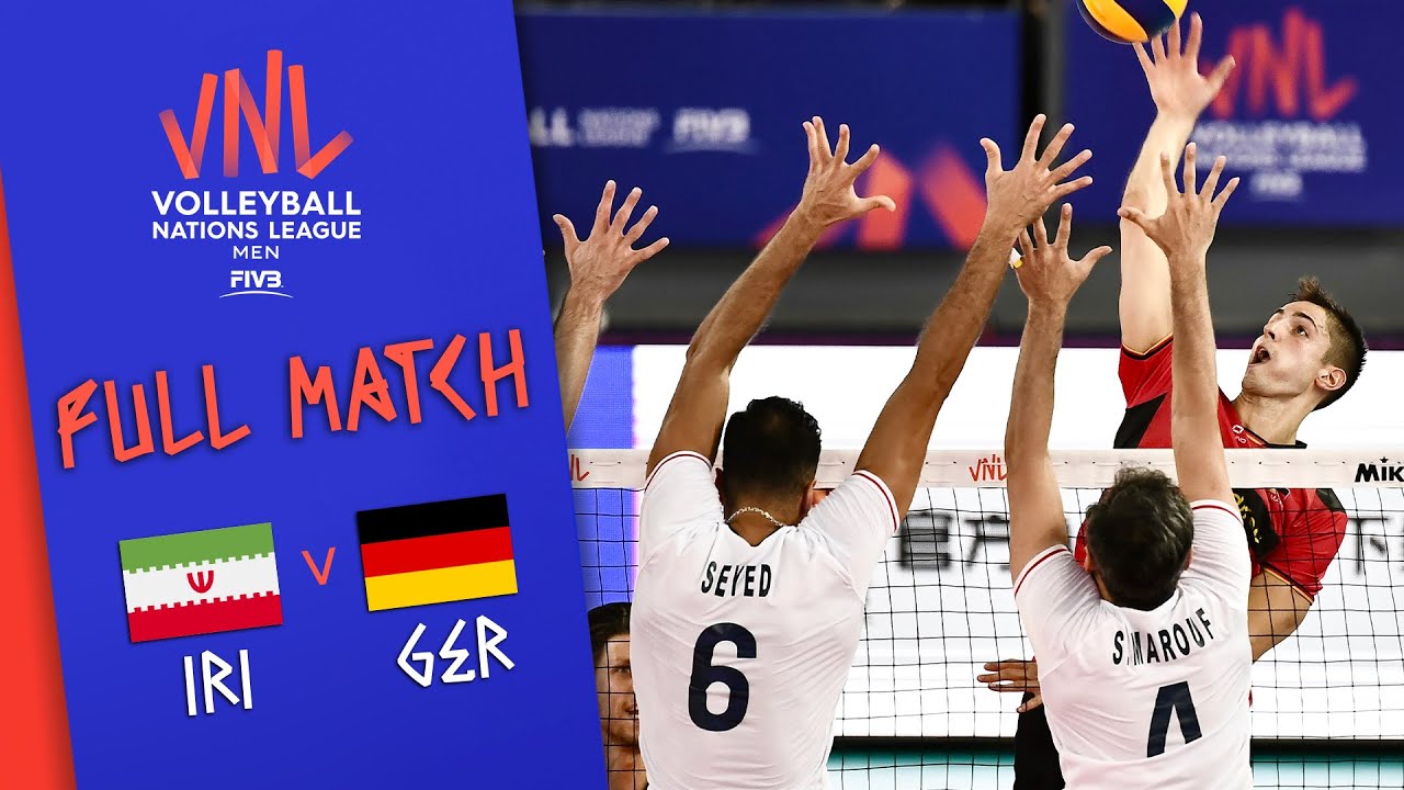 Iran 🆚Germany - Full Match Mens Volleyball Nations League 2019