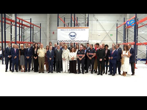 Doña Sofía inaugura la nueva sede del Banco de Alimentos de Ceuta