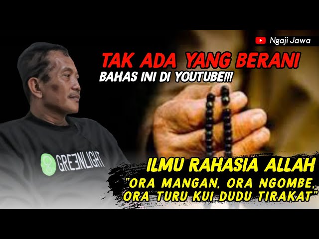 ILMU RAHASIA ALLAH ADA PADA HURUF BISMILLAH- PAK DARNO class=