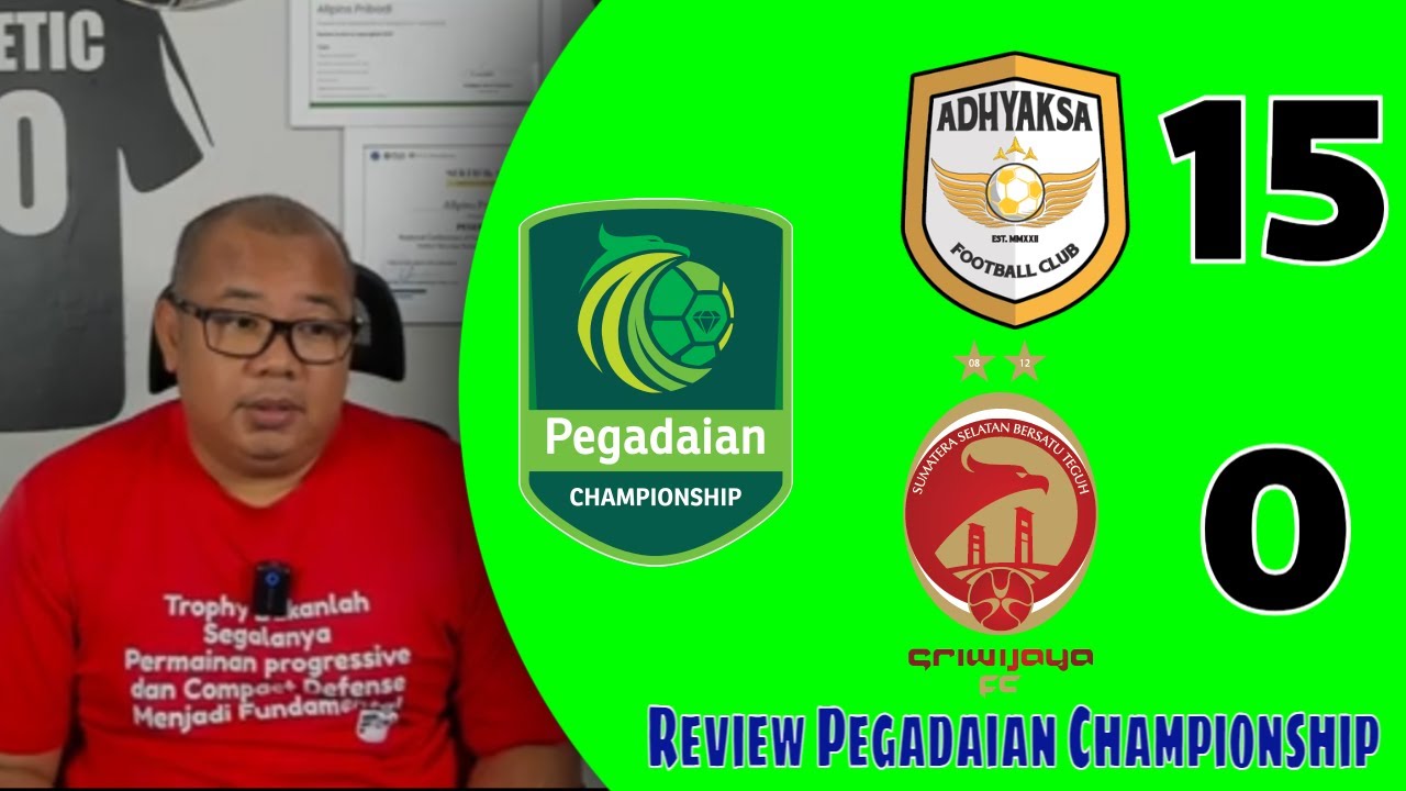 Dibalik Kekalahan Sriwijaya FC 15 0, Ada Pelajaran Berharga Untuk Klub Indonesia