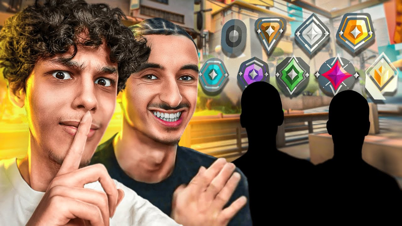 RAGE ET RAYAKUZAA VS TOUS LES RANKS DE VALORANT !!!