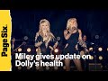 Miley Cyrus gives emotional update on godmother Dolly Parton's health struggles