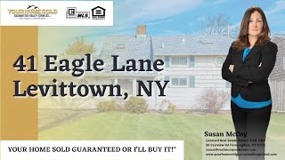 JUST LISTED -  41 Eagle Lane Levittown, NY | Call us now at 516-802-9972 and Start Packing!