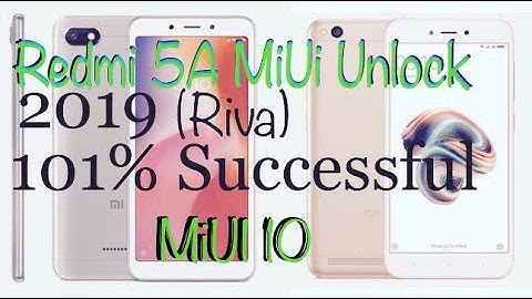 Xiaomi Redmi 5A Mi Account|Frp remove 100% working || Miracle Crack