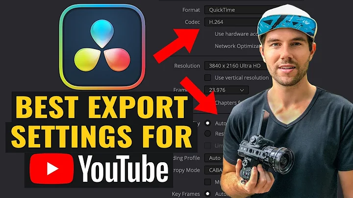 Best Export Settings For YouTube Uploads DaVinci Resolve Export Tutorial