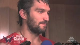 Alex Ovechkin: "I messed up with my alarm clock."